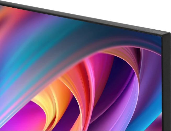 Телевизор LED Hyundai 65" H-LED65BU7100 WebOS Frameless Metal серый/серый 4K Ultra HD 60Hz MEMC DVB-T DVB-T2 DVB-C DVB-S DVB-S2 USB WiFi Smart TV