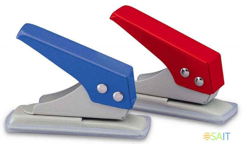 Дырокол Kw-Trio mini 09210 макс.:12лист. металл ассорти отв.:1