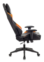 Кресло игровое Zombie VIKING 5 AERO черный/оранжевый эко.кожа с подголов. крестов. пластик