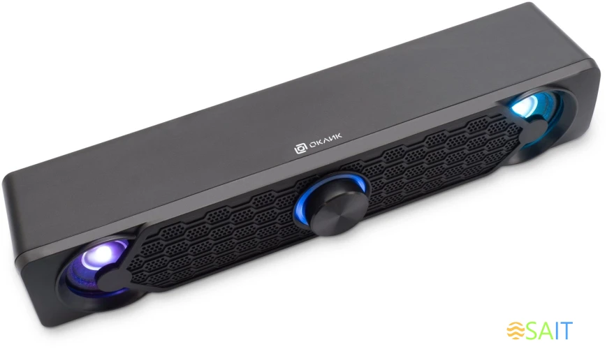 Саундбар Оклик OK-504S 2.0 6Вт черный
