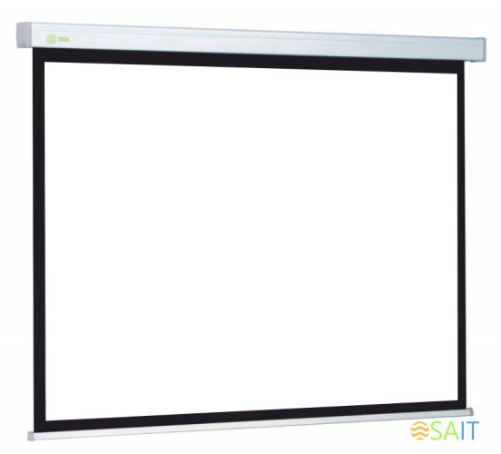Экран Cactus 150x150см Motoscreen CS-PSM-150x150 1:1 настенно-потолочный рулонный (моторизованный привод)