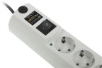 Сетевой фильтр Most HPw 2м (6 розеток) белый (коробка)