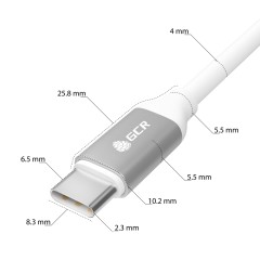Кабель Greenconnect USB 2.0 Type-C (m) - USB 2.0 Type-C (m) 1м