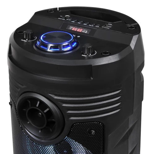 Минисистема Hyundai H-MC170 черный 80Вт FM USB BT SD/MMC