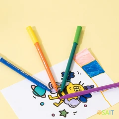 Фломастеры Deli EC167 Colorwow ПВХ с подвесом (8шт.)