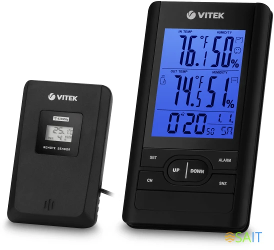 Погодная станция Vitek VT-3532 черный