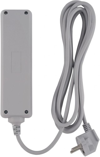 Сетевой фильтр Buro 300SL-1-G 1м (3 розетки) серый (пакет ПЭ)