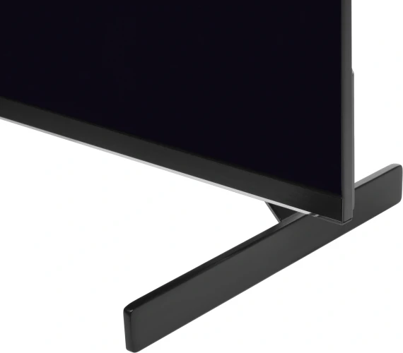 Телевизор LED Hyundai 65" H-LED65BU7011 Google TV Frameless Metal черный 4K Ultra HD 60Hz MEMC DVB-T DVB-T2 DVB-C DVB-S DVB-S2 USB WiFi Smart TV