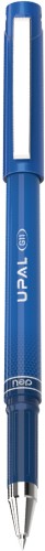 Набор ручек гелев. Deli Upal (EG11-BL-P) синий d=0.7мм кор.карт. (12шт)