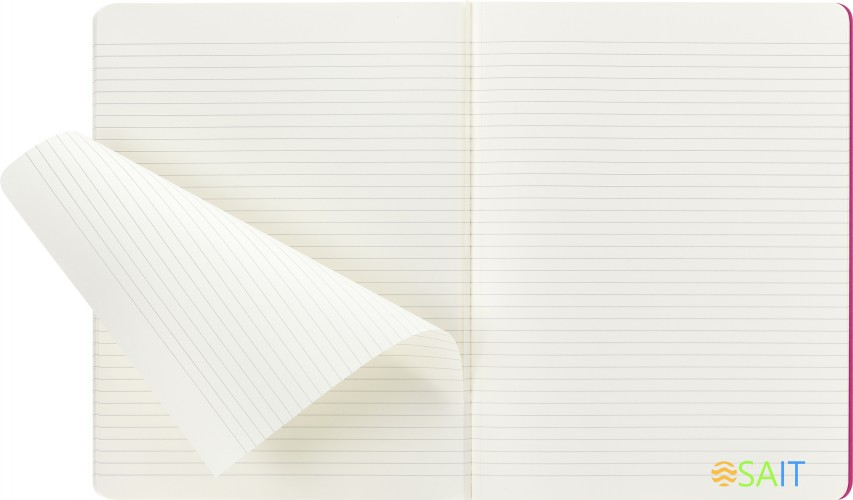 Блокнот Moleskine CAHIER JOURNAL CH021D17 XLarge 190х250мм обложка картон 120стр. линейка розовый неон (3шт)