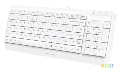 Клавиатура + мышь A4Tech Fstyler F1512 клав:белый мышь:белый USB (F1512 WHITE)