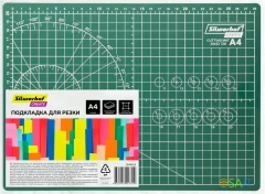 Подкладка для резки Silwerhof Create A4 210x297мм пластик зеленый