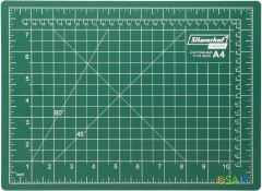 Подкладка для резки Silwerhof Create A4 210x297мм пластик зеленый