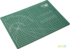 Подкладка для резки Silwerhof Create A4 210x297мм пластик зеленый