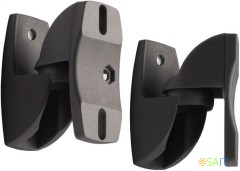 Кронштейн для акустических систем Holder LSS-6001 черный макс.5кг настенный поворот и наклон