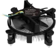 Устройство охлаждения(кулер) KingPrice KPAC-65-PWM3 92x92x25mm Soc-1200/1150/1151/1155 черный 4-pin 18-35dB Al 65W 140gr Ret