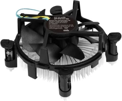 Устройство охлаждения(кулер) KingPrice KPAC-65-PWM3 Soc-1200/1150/1151/1155 черный 4-pin 18-35dB Al 65W 140gr Ret