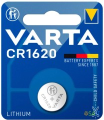 Батарея Varta Electronics Lithium CR1620 (1шт) блистер