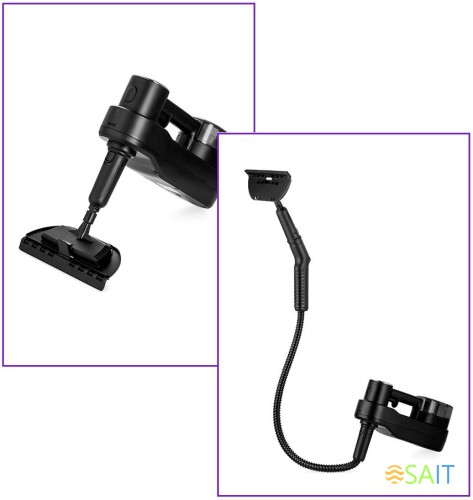 Швабра паровая Kitfort КТ-1018 1300Вт черный