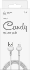Кабель Redline Candy УТ000021983 USB (m)-micro USB (m) 1м белый