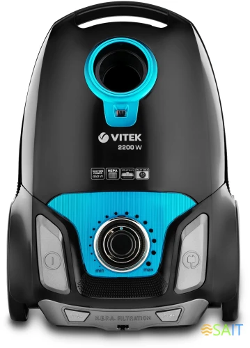 Пылесос Vitek VT-1898 BK 2200Вт черный (в компл.:3мешка)