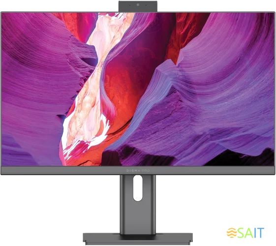 Моноблок Digma Pro Unity 23.8" Full HD i7 1255U (1.7) 16Gb SSD1Tb Iris Xe Windows 11 Professional GbitEth WiFi BT 90W клавиатура мышь Cam серый 1920x1080