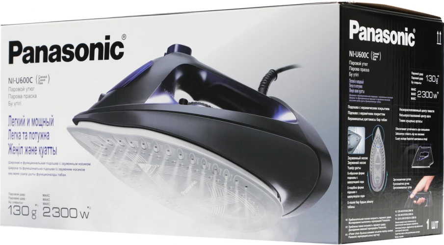Утюг Panasonic NI-U600CATW 2300Вт черный/синий
