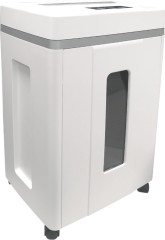 Шредер Office Kit S200TS 0,8x1 белый (секр.P-7) фрагменты 6лист. 25лтр. скобы пл.карты CD