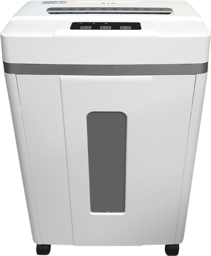 Шредер Office Kit S200TS 0,8x1 белый (секр.P-7) фрагменты 6лист. 25лтр. скобы пл.карты CD