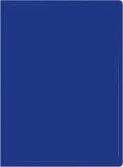 Папка с 100 прозр.вклад. Silwerhof Eco SE-V100BLU A4 пластик 0.7мм синий