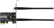 Сетевой адаптер Wi-Fi + Bluetooth Mercusys MA86XE AXE5400 PCI Express (ант.внеш.несъем.) 2ант.