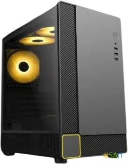 Корпус Accord M3302 черный без БП mATX 7x120mm 2x140mm 1xUSB2.0 1xUSB3.0 audio bott PSU