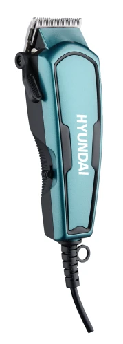 Машинка для стрижки Hyundai H-HC7171 черный/нефритовый 8Вт (насадок в компл:4шт)