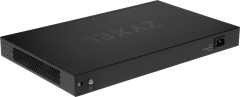 Коммутатор Zyxel GS192024HPV2-EU0101F (L2) 24x1Гбит/с 4xКомбо(1000BASE-T/SFP) 24PoE+ 375W управляемый