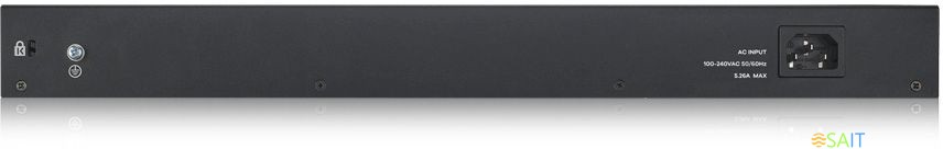 Коммутатор Zyxel GS192024HPV2-EU0101F (L2) 24x1Гбит/с 4xКомбо(1000BASE-T/SFP) 24PoE+ 375W управляемый
