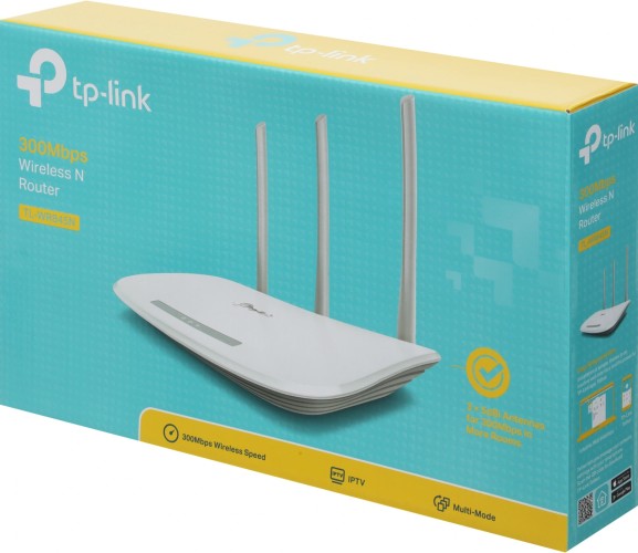 Роутер беспроводной TP-Link TL-WR845N N300 10/100BASE-TX белый