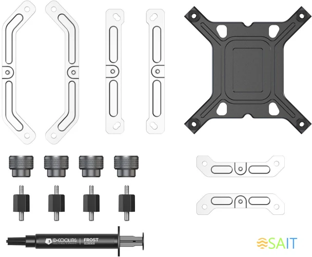 Система водяного охлаждения ID-Cooling FX360 Inf ARGB Soc-AM5/AM4/1200/1700/1851 белый 4-pin 27.2dB Al+Cu 350W Ret (FX360 INF WHITE)