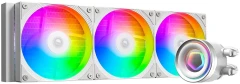 Система водяного охлаждения ID-Cooling FX360 Inf ARGB Soc-AM5/AM4/1200/1700/1851 белый 4-pin 27.2dB Al 350W Ret (FX360 INF WHITE)