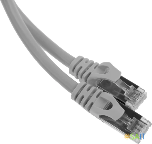 Патч-корд Premier PP6-1.5M 10000Гбит/с FTP 4 пары cat.6 CCA molded 1.5м серый RJ-45 (m)-RJ-45 (m)