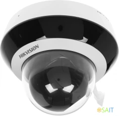 Камера видеонаблюдения IP Hikvision DS-2DE2A204IW-DE3(C0)(S6)(C) 2.8-12мм цв. корп.:белый/черный