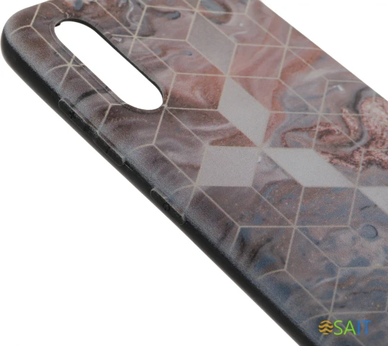 Чехол (клип-кейс) Gresso для Samsung Galaxy A02 Meridian золотистый/синий (GR17AAAE8918)