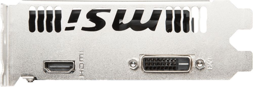 Видеокарта MSI PCI-E GT 1030 AERO ITX 2GD4 OC NVIDIA GeForce GT 1030 2Gb 64bit DDR4 1189/2100 HDMIx1 HDCP Ret