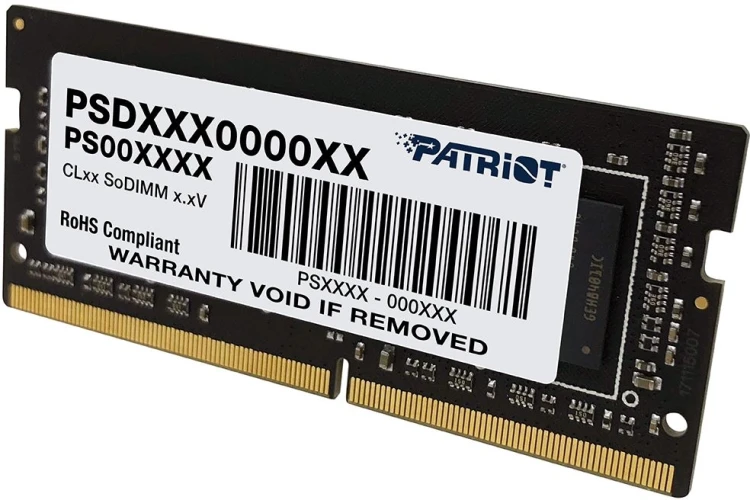 Память DDR4 16GB 3200MHz Patriot PSD416G32002S Signature Line RTL PC4-25600 CL22 SO-DIMM 260-pin 1.2В Ret