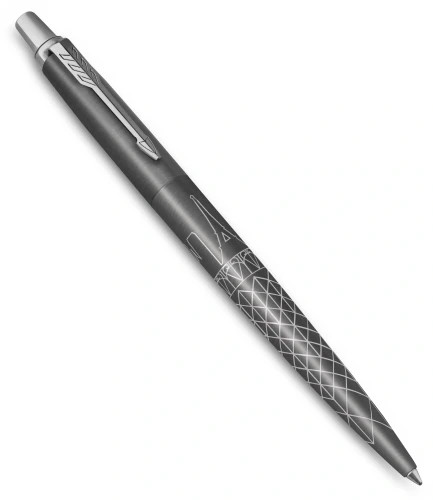 Ручка шариков. Parker Jotter Global Icons SE Paris K179 (2221601) серый мет. M подар.кор.
