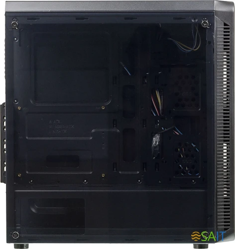 Корпус Accord JP-X черный без БП ATX 6x120mm 2xUSB2.0 1xUSB3.0 audio bott PSU