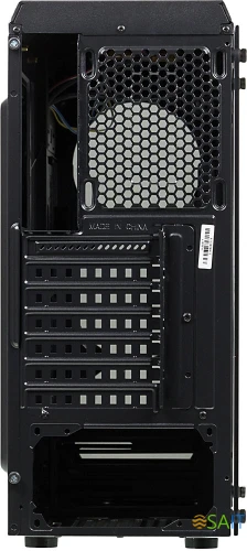 Корпус Accord JP-X черный без БП ATX 6x120mm 2xUSB2.0 1xUSB3.0 audio bott PSU