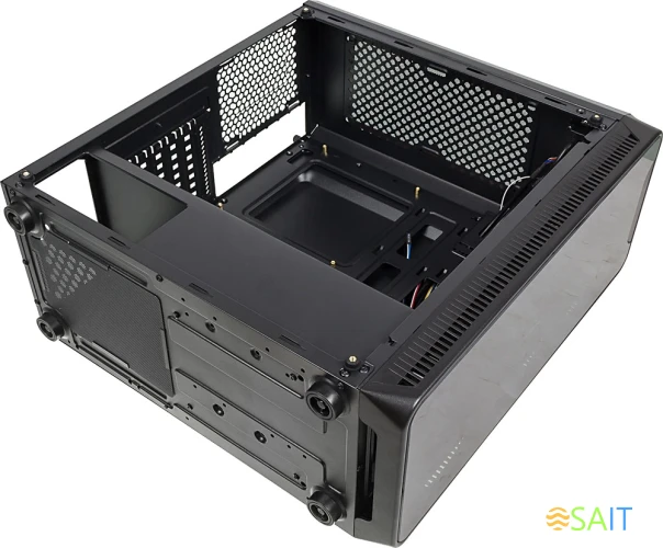 Корпус Accord JP-X черный без БП ATX 6x120mm 2xUSB2.0 1xUSB3.0 audio bott PSU