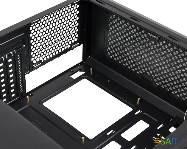 Корпус Accord JP-X черный без БП ATX 6x120mm 2xUSB2.0 1xUSB3.0 audio bott PSU