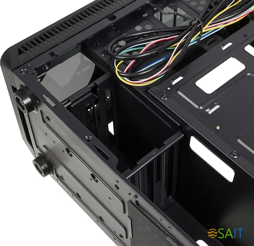 Корпус Accord JP-X черный без БП ATX 6x120mm 2xUSB2.0 1xUSB3.0 audio bott PSU