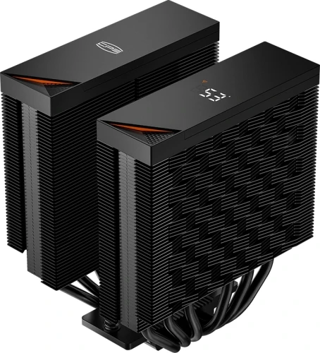 Устройство охлаждения(кулер) PcCooler RT620 Digital Soc-AM5/AM4/1151/1200/2066/1700 черный 4-pin 34.9dB Al+Cu LCD 265W Ret (RT620-BKNWYL-GL)